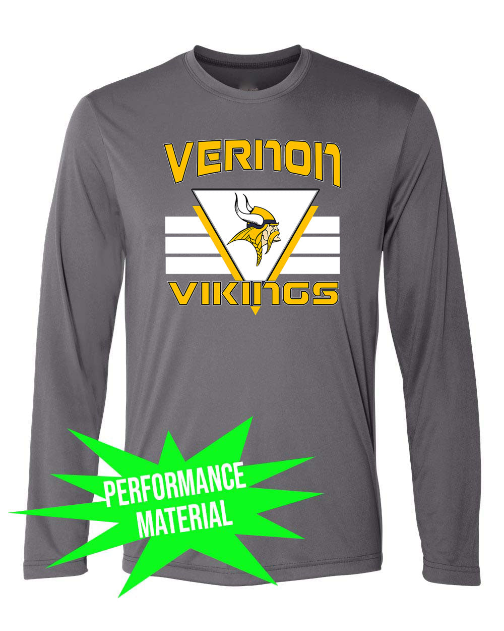 Rolling Hills Performance Material Long Sleeve Shirt Design 9