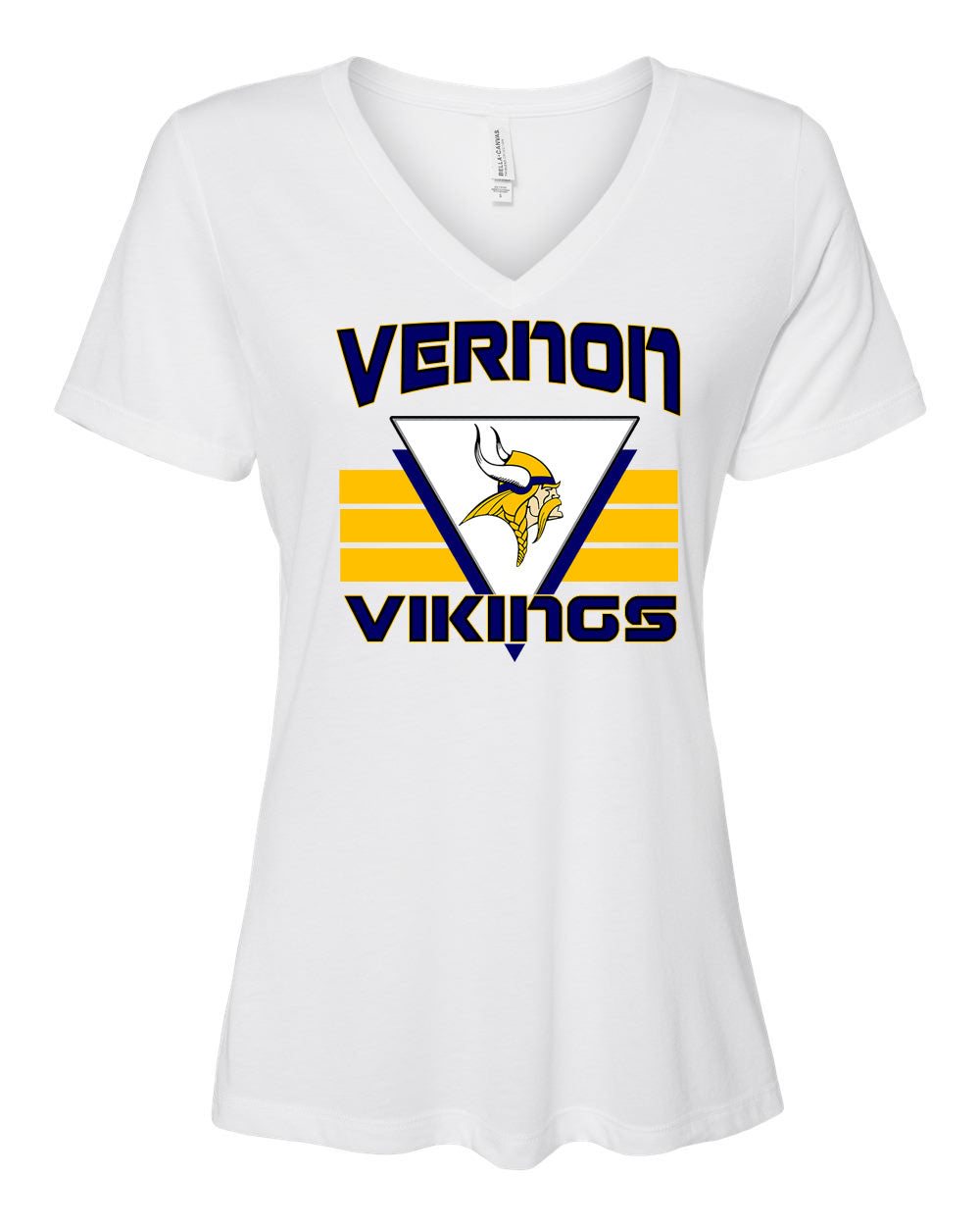 Rolling Hills V-neck T-shirt Design 9