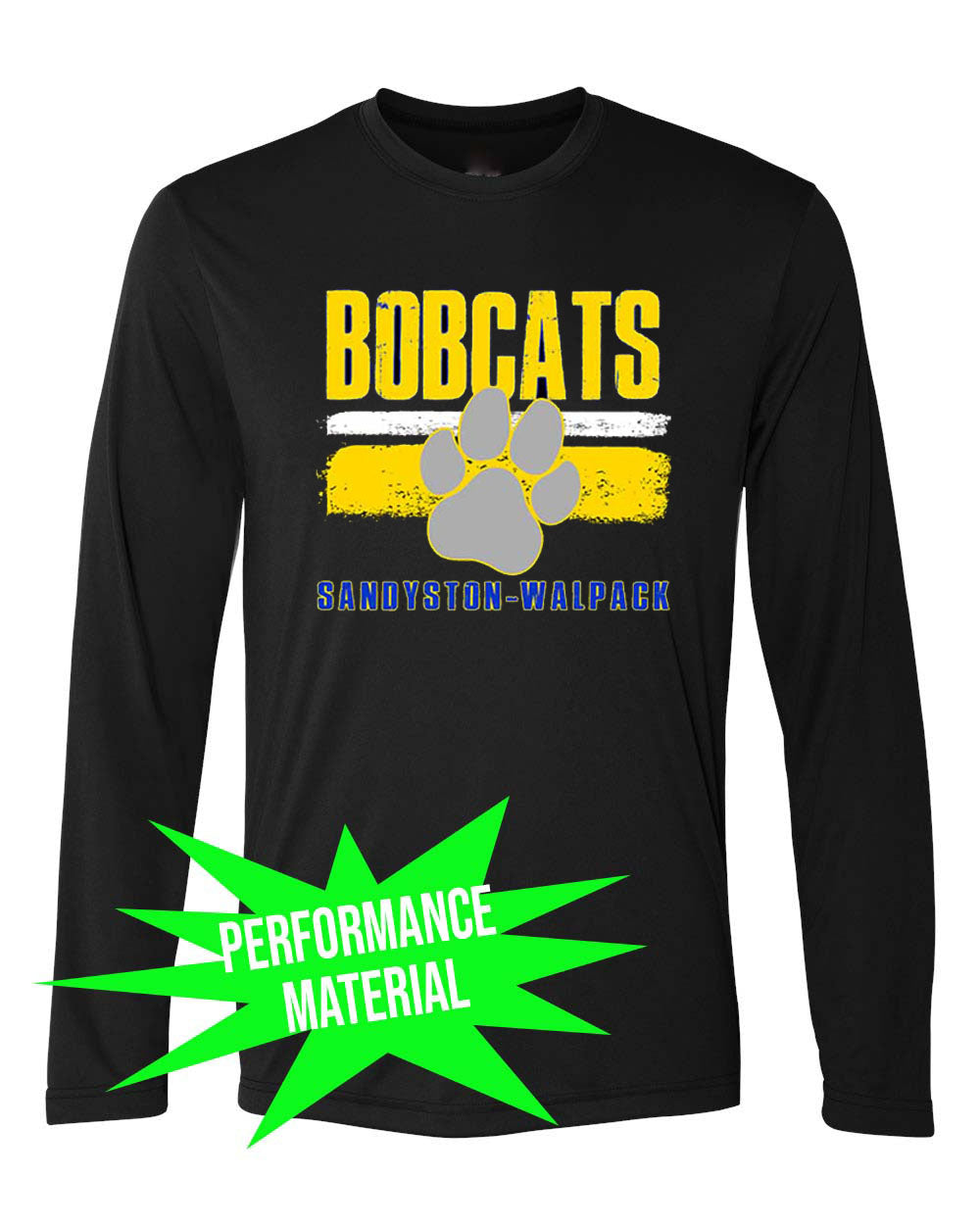 Sandyston Walpack Performance Material Design 5 Long Sleeve Shirt