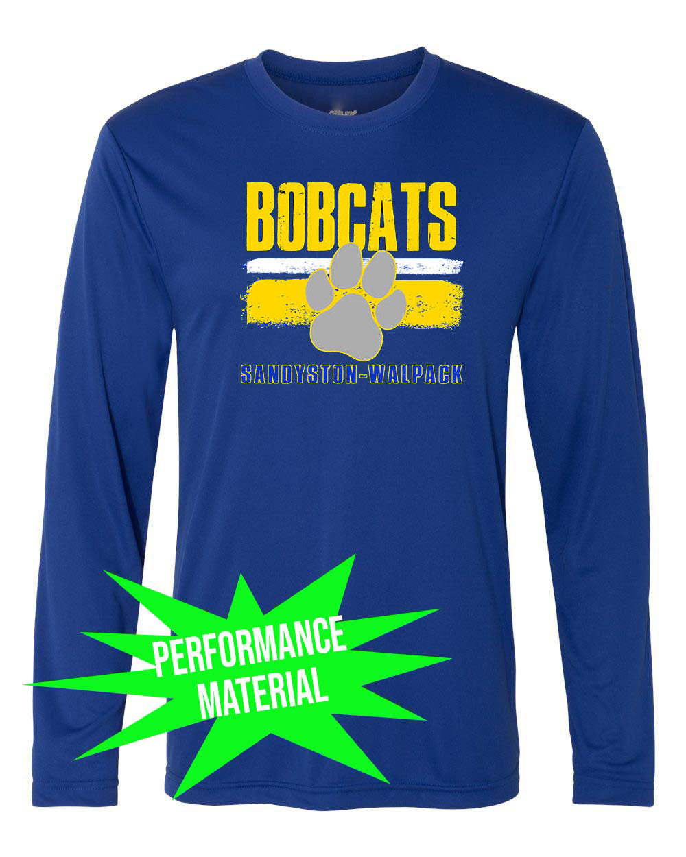 Sandyston Walpack Performance Material Design 5 Long Sleeve Shirt