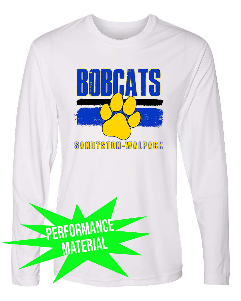 Sandyston Walpack Performance Material Design 5 Long Sleeve Shirt