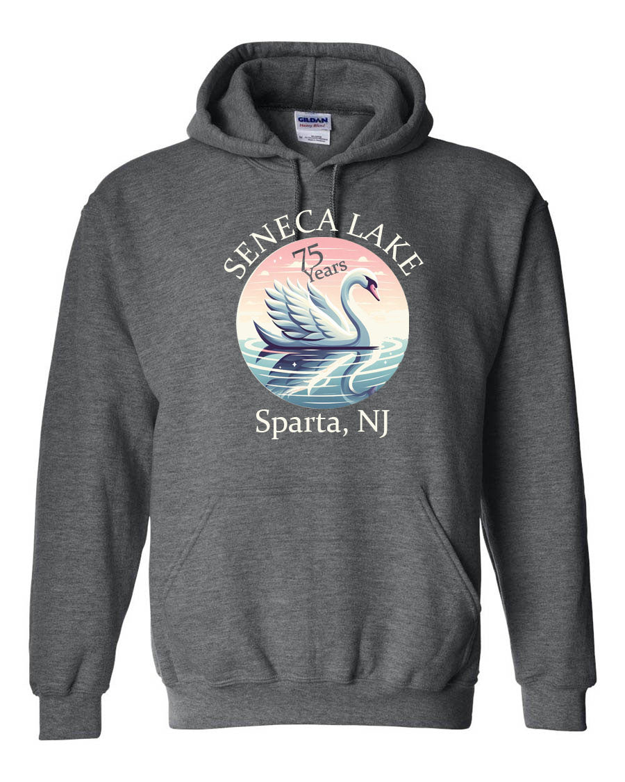 Seneca Lake Hooded Sweatshirt Design 7