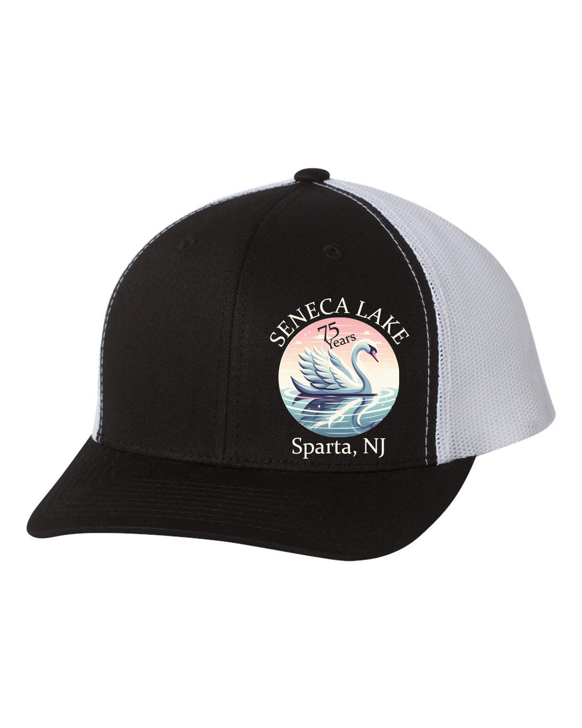 Seneca Lake Trucker Hat Design 7