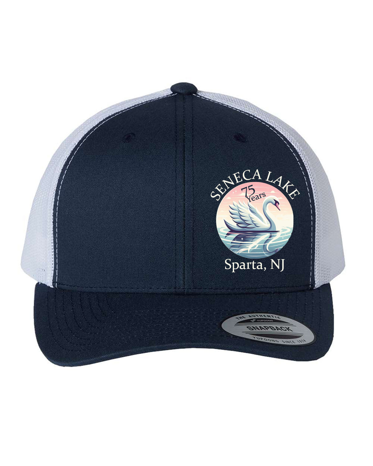 Seneca Lake Trucker Hat Design 7