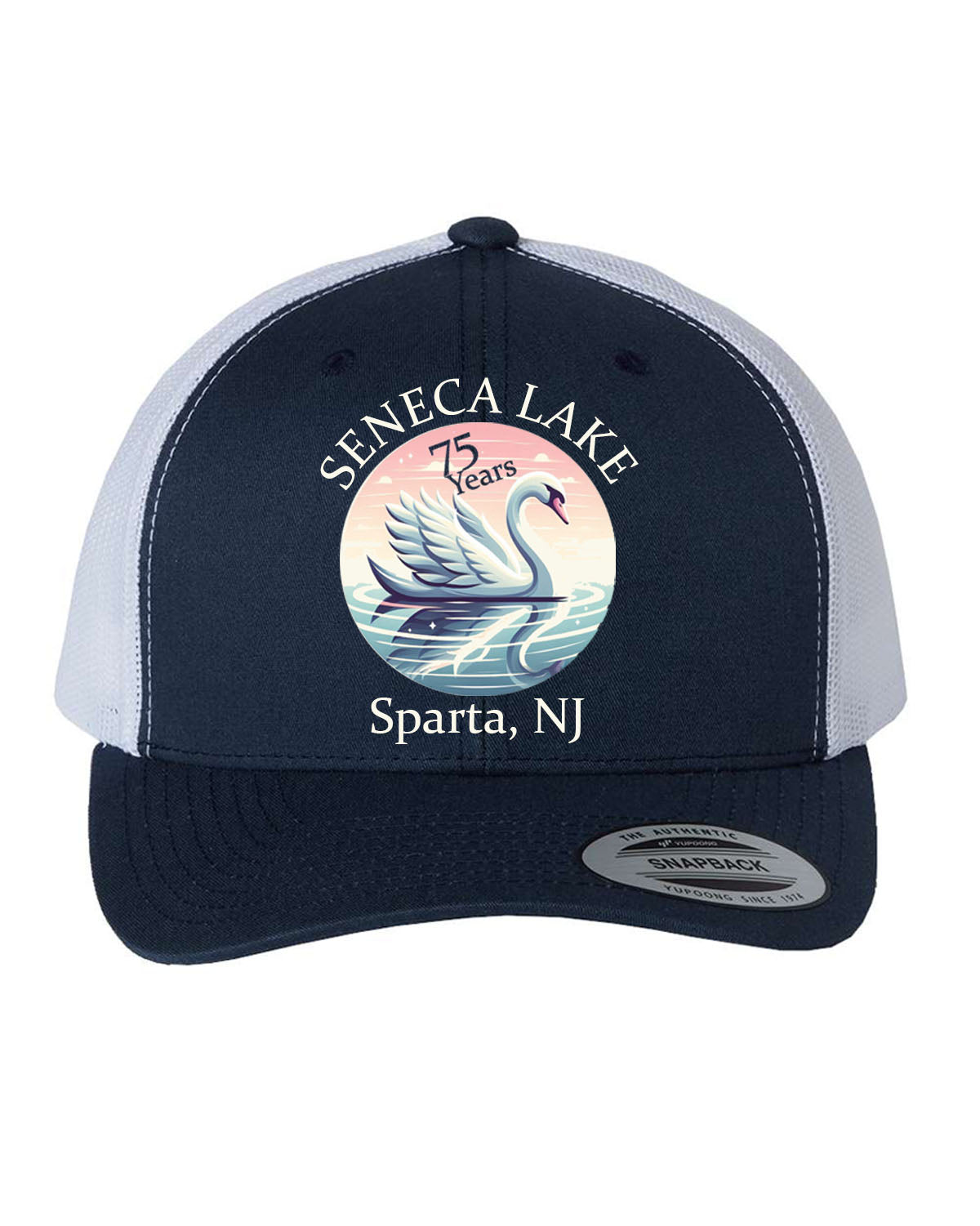 Seneca Lake Trucker Hat Design 7