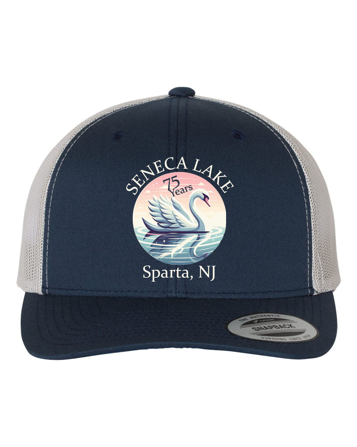 Seneca Lake Trucker Hat Design 7