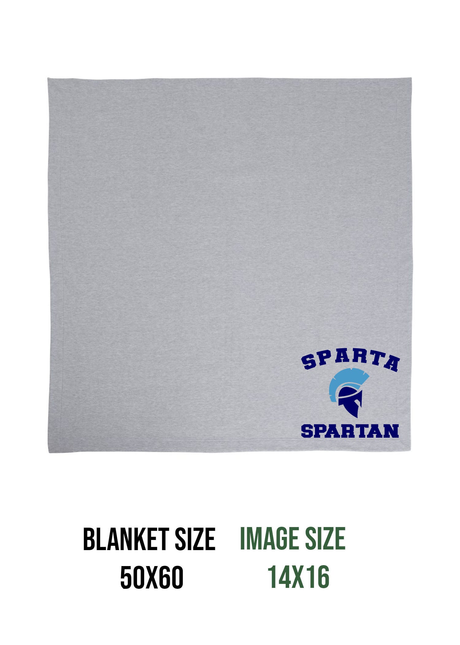 Sparta School Design 1 Blanket
