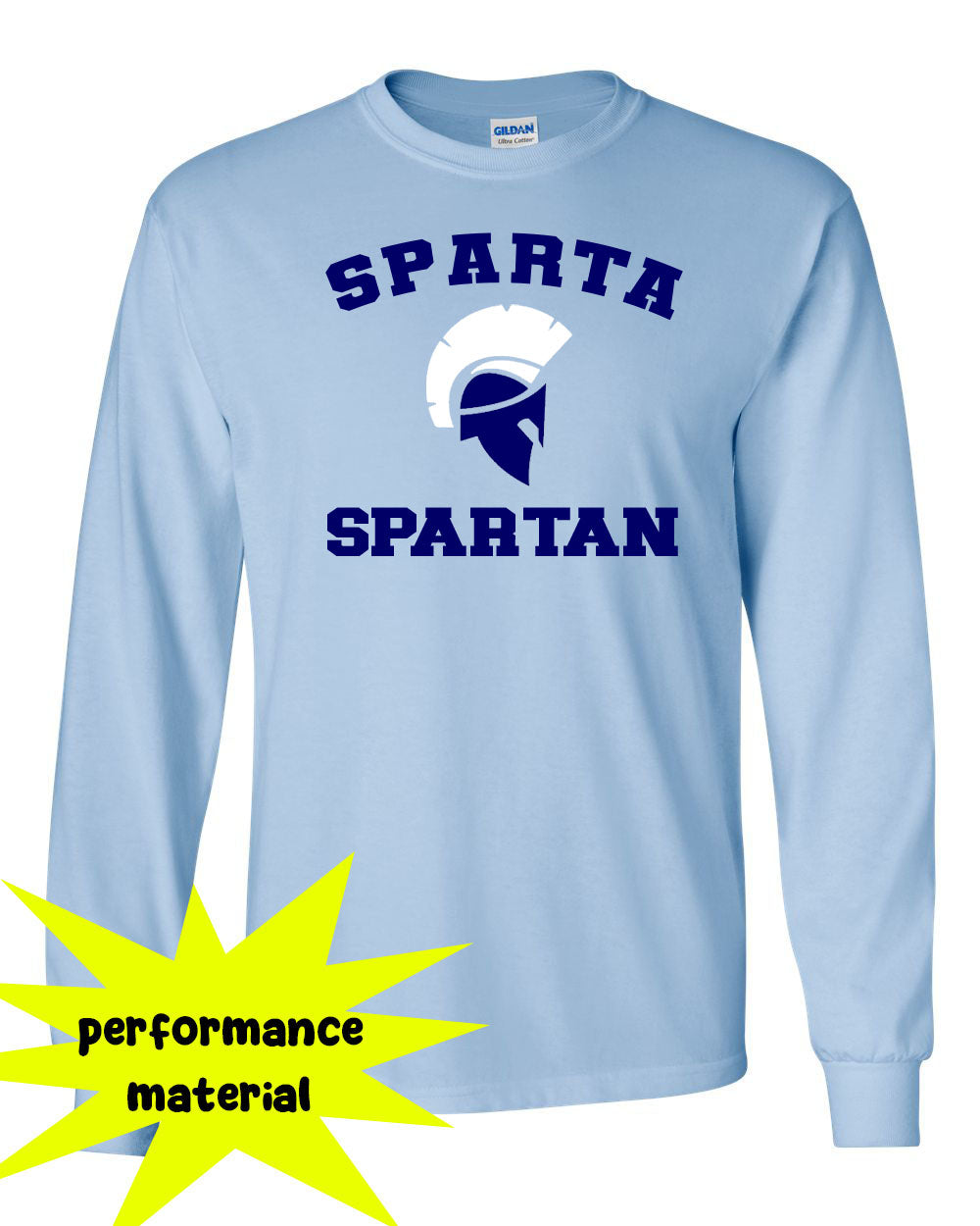 Sparta School Performance Material Design 1 Long Sleeve Shirt