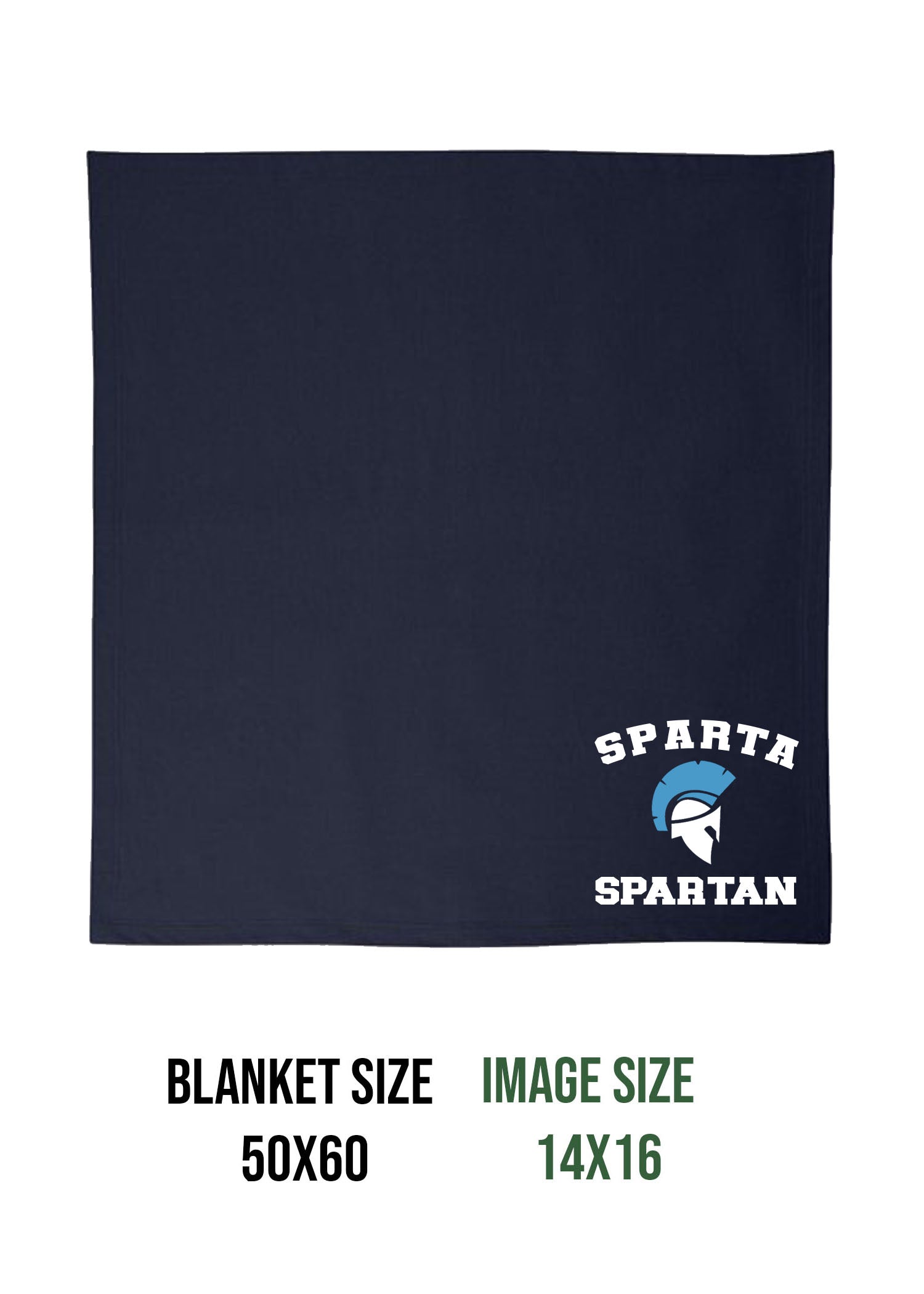 Sparta School Design 1 Blanket