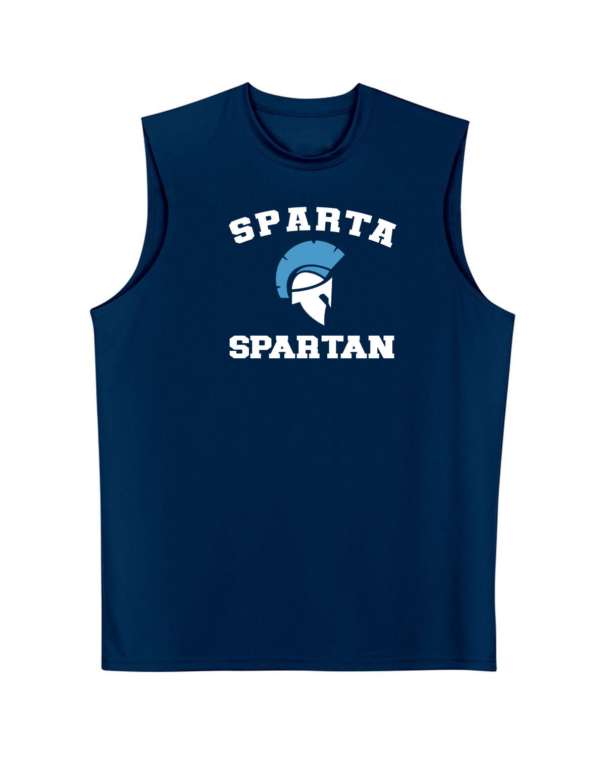 Sparta School Men's Performance Tank Top Design 1