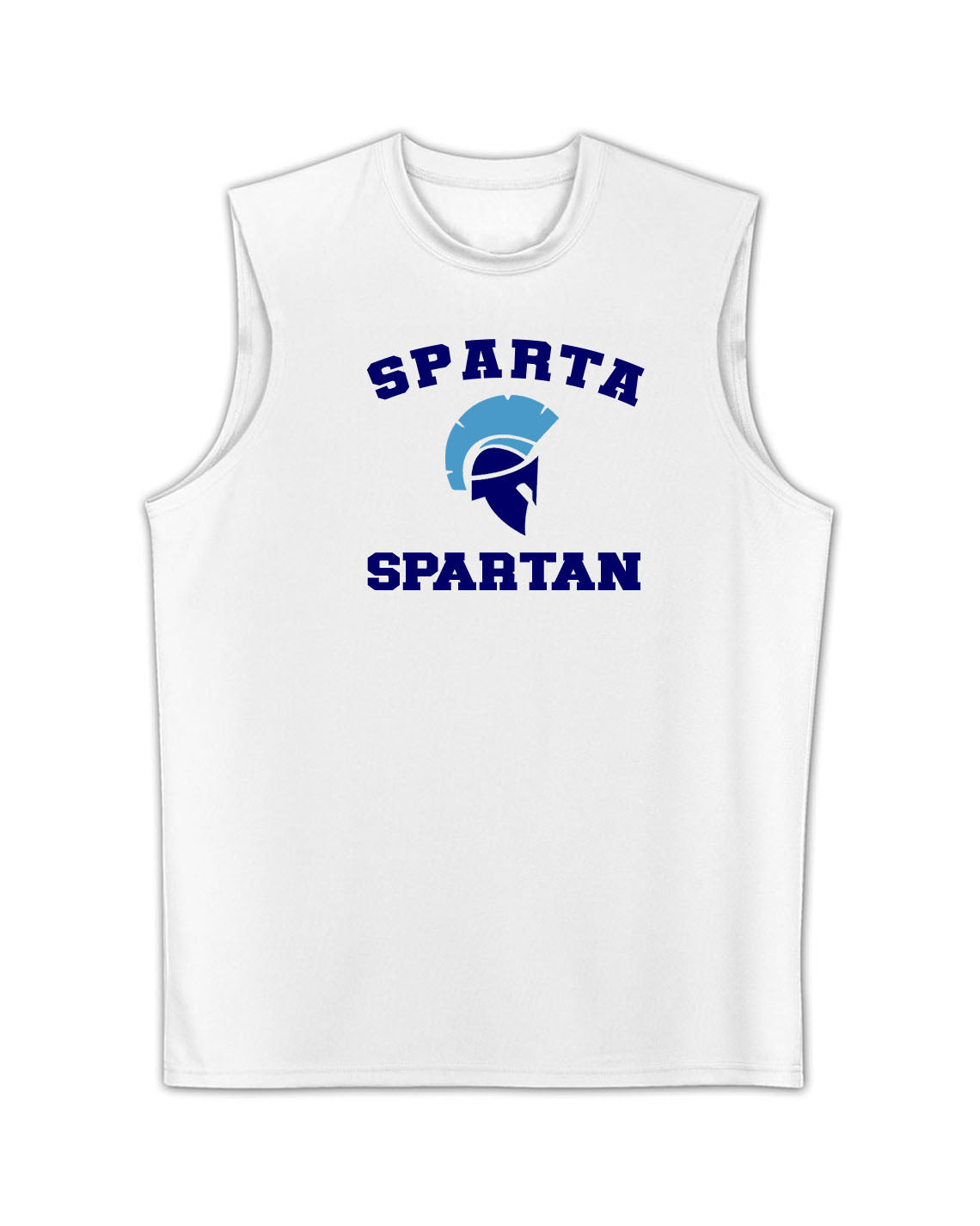 Sparta School Men's Performance Tank Top Design 1