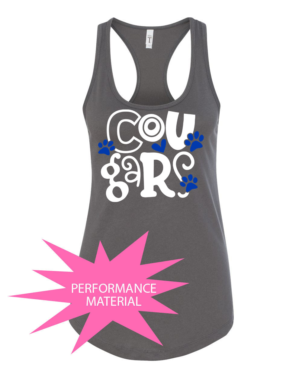 Stillwater School Design 18 Performance Racerback Tank Top