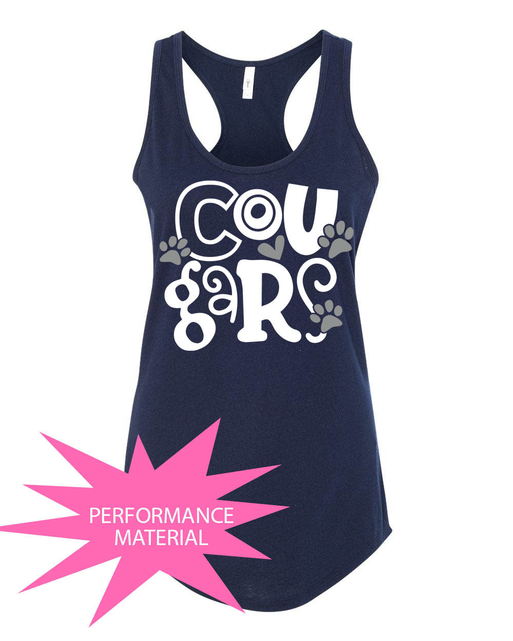 Stillwater School Design 18 Performance Racerback Tank Top