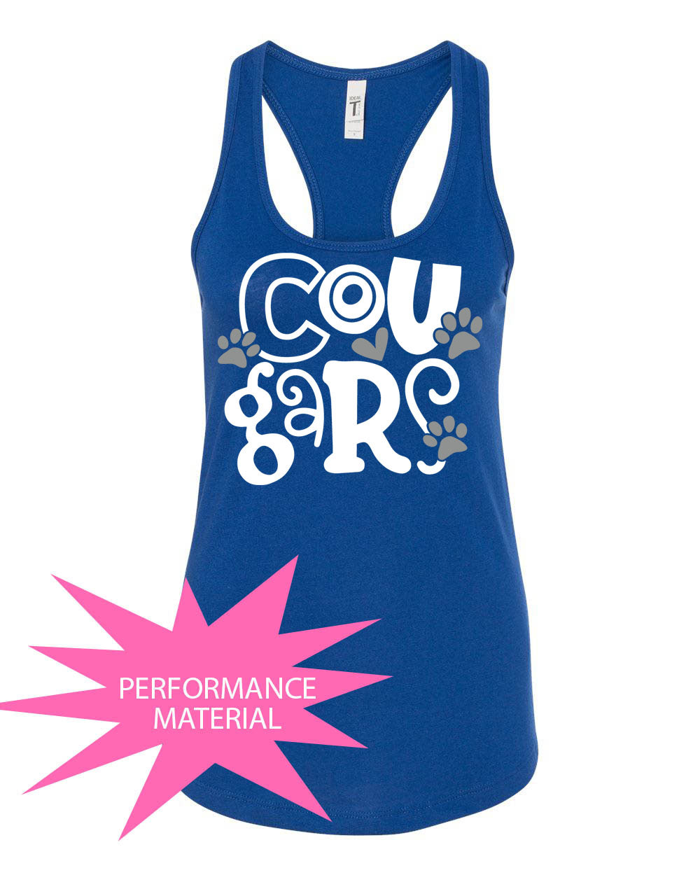 Stillwater School Design 18 Performance Racerback Tank Top