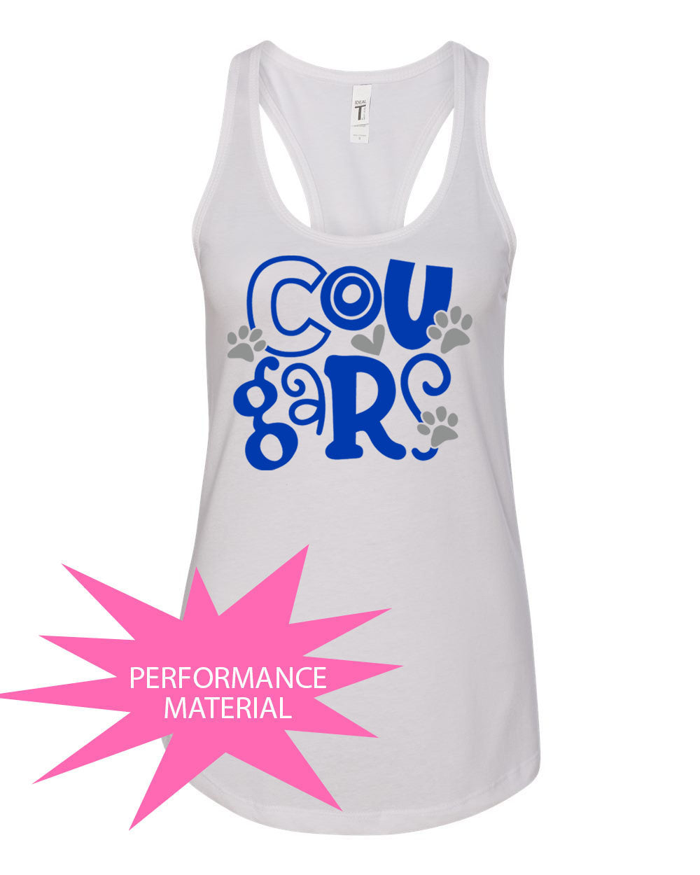 Stillwater School Design 18 Performance Racerback Tank Top