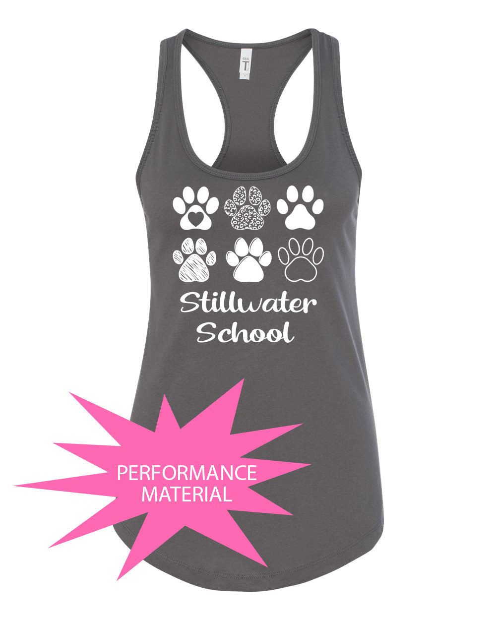 Stillwater Performance Racerback Tank Top Design 20