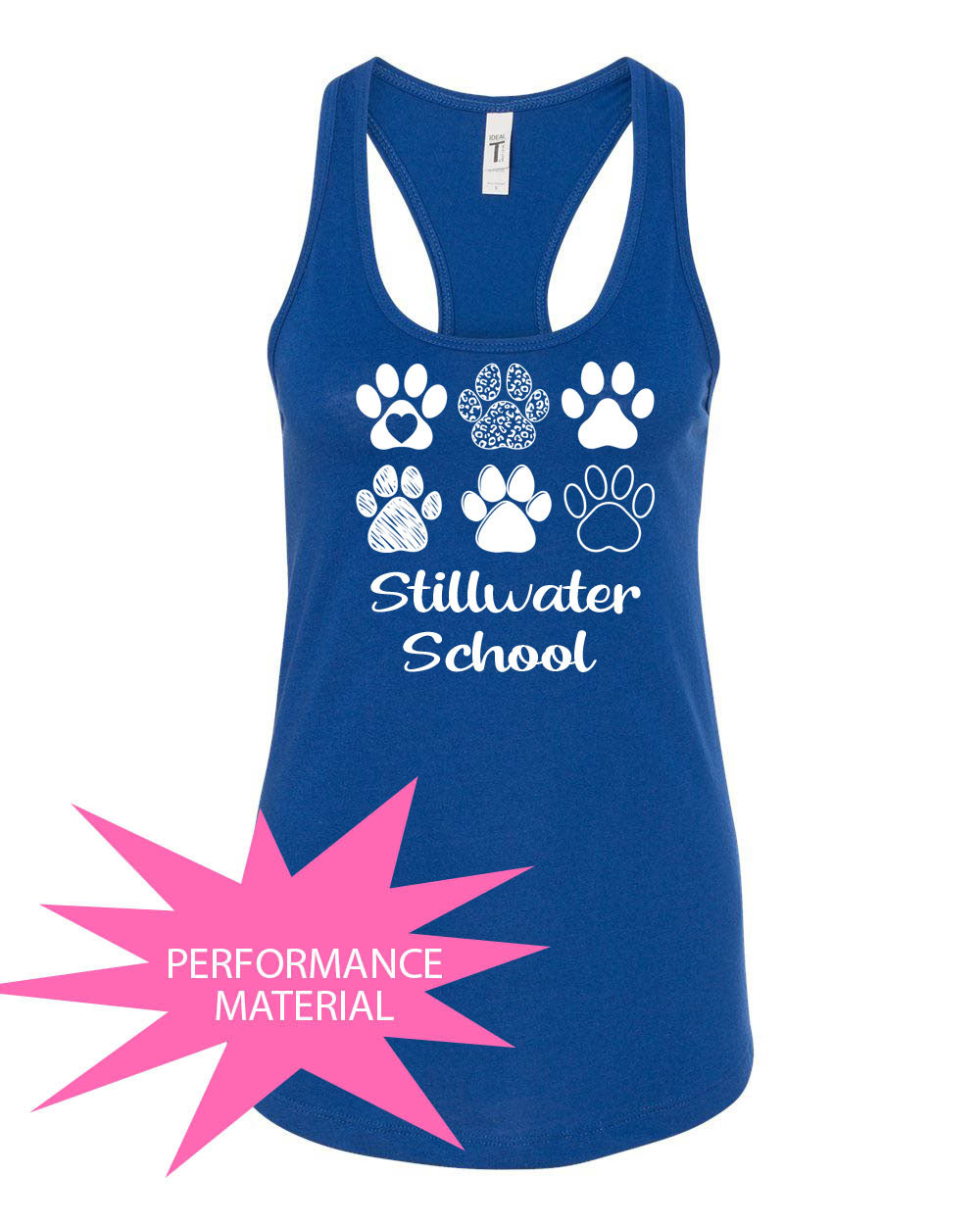 Stillwater Performance Racerback Tank Top Design 20