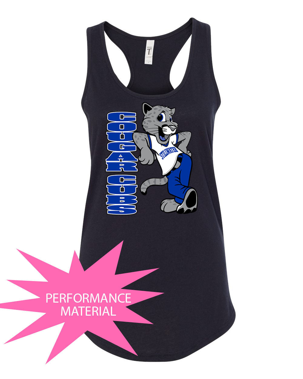 Stillwater Performance Racerback Tank Top Design 21