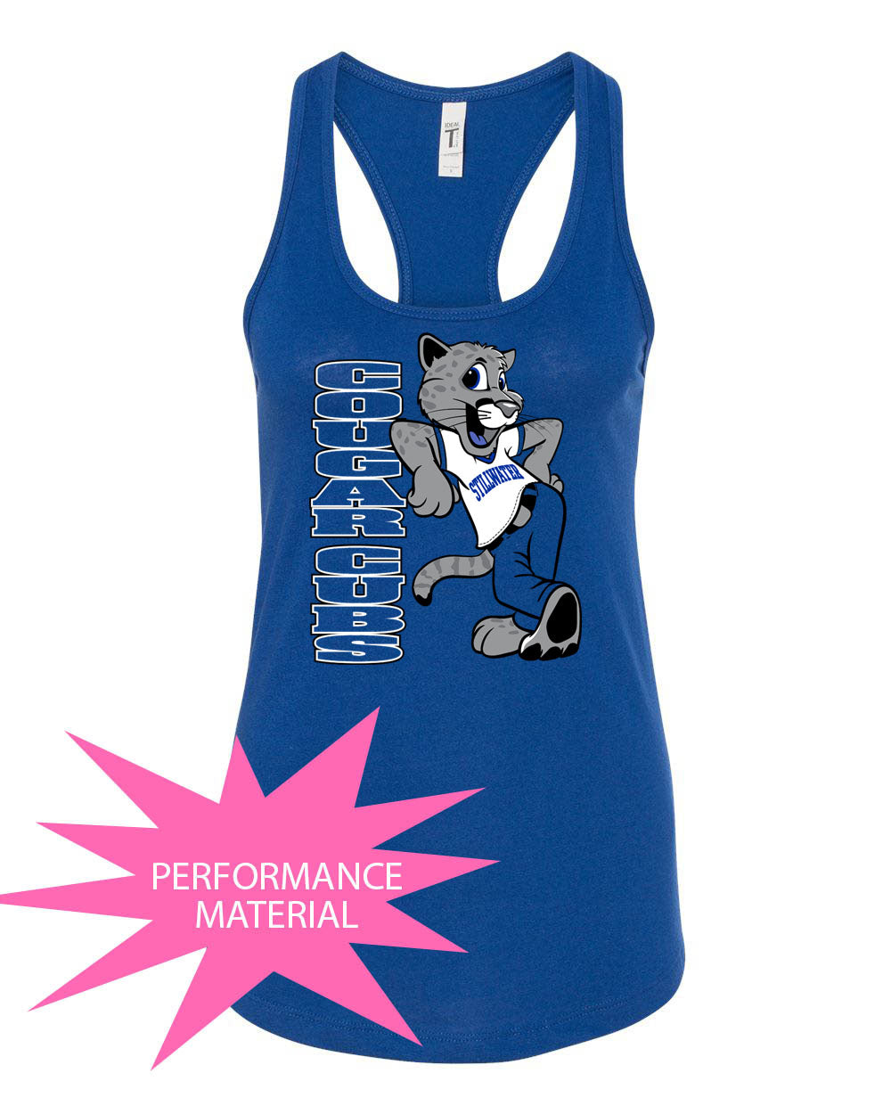 Stillwater Performance Racerback Tank Top Design 21