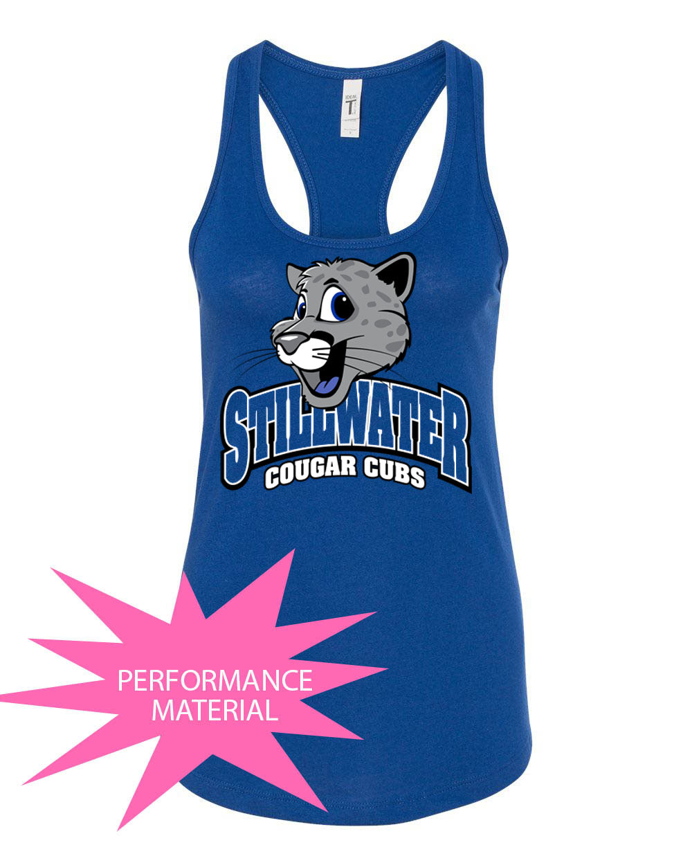 Stillwater Performance Racerback Tank Top Design 22