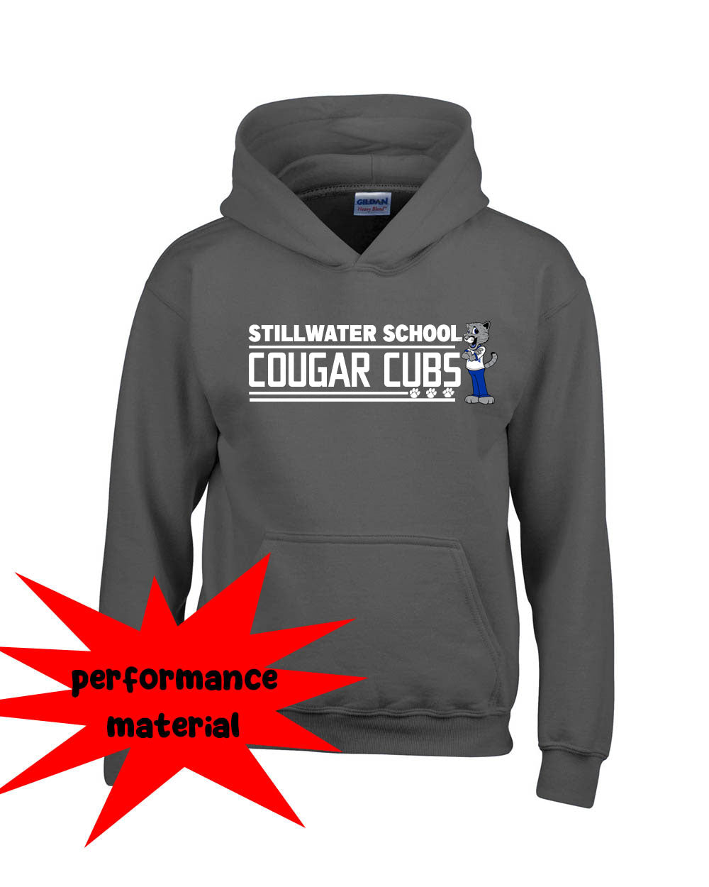 Stillwater School Performance Hooded Sweatshirt Design 23