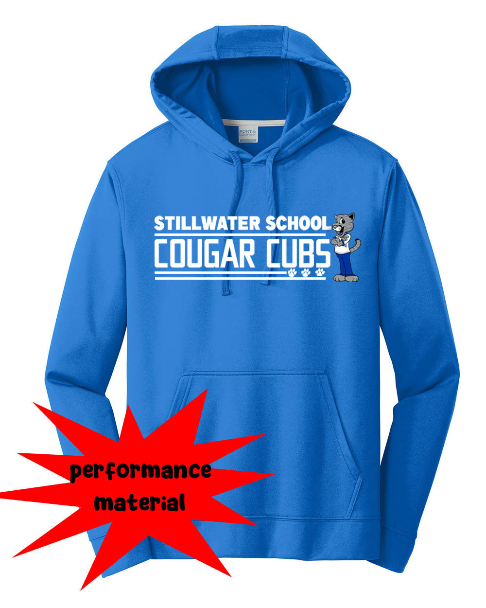 Stillwater School Performance Hooded Sweatshirt Design 23