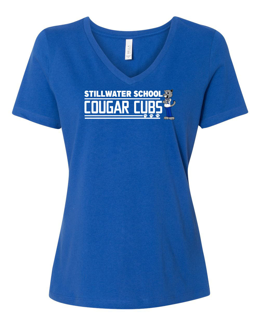 Stillwater V-neck T-Shirt Design 23