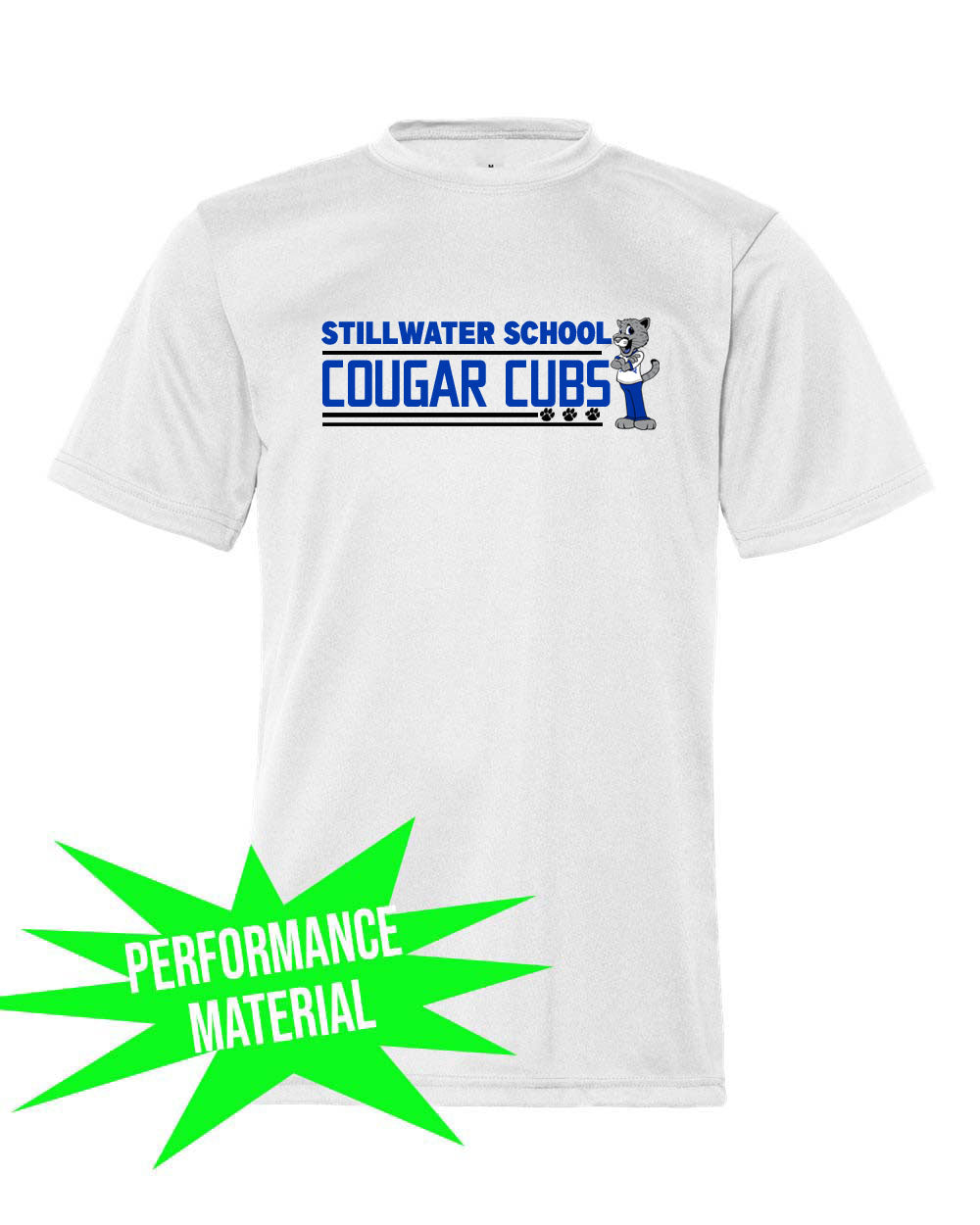 Stillwater School Performance Material T-Shirt Design 23