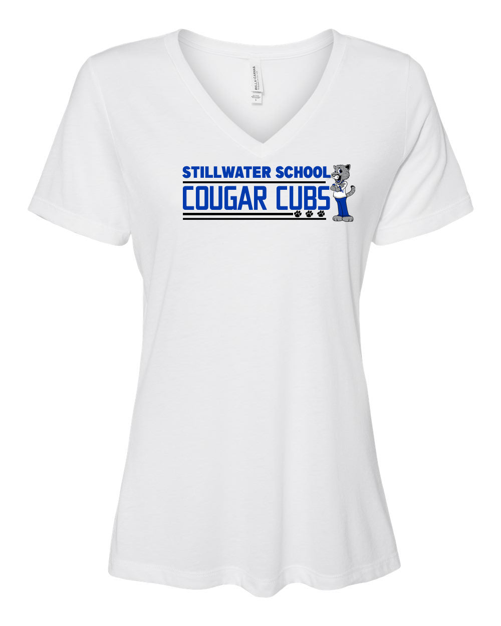 Stillwater V-neck T-Shirt Design 23