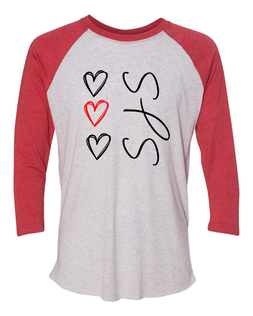 St. John's design 1 raglan shirt
