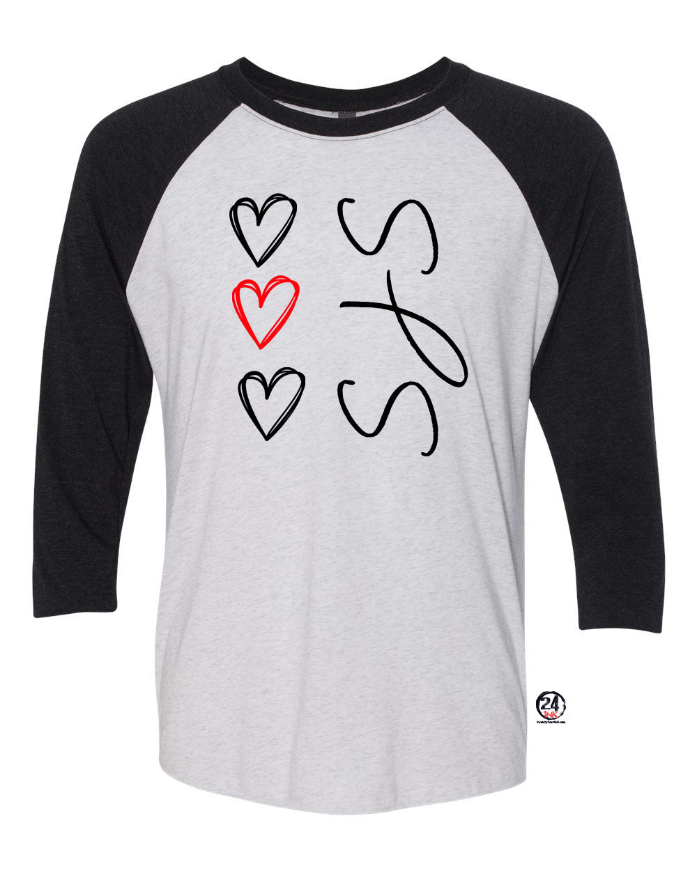 St. John's design 1 raglan shirt