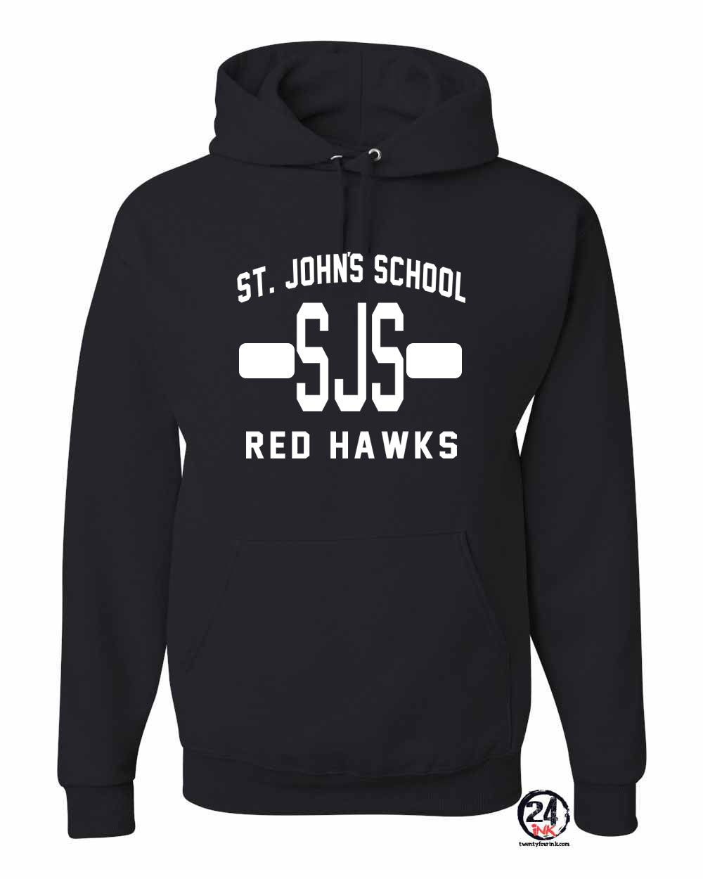 St. John Design 2 Hooded Sweatshirt