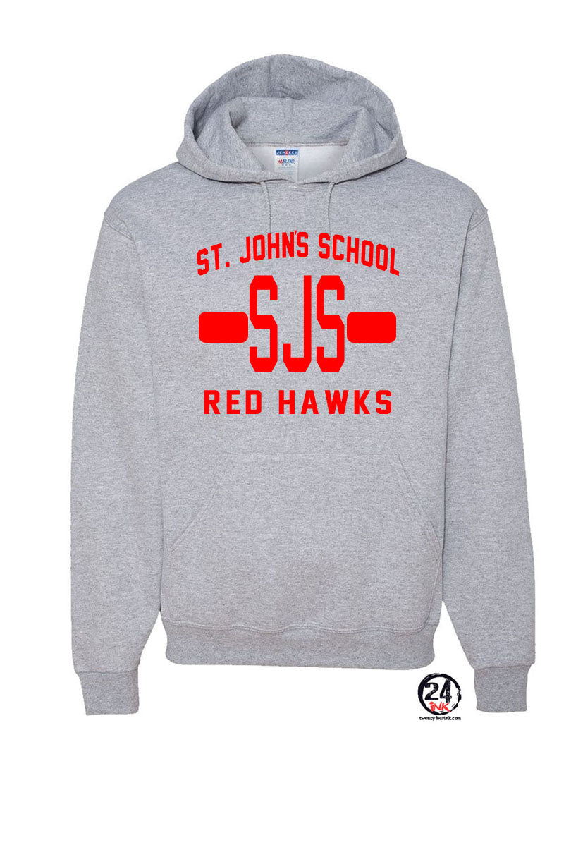 St. John Design 2 Hooded Sweatshirt
