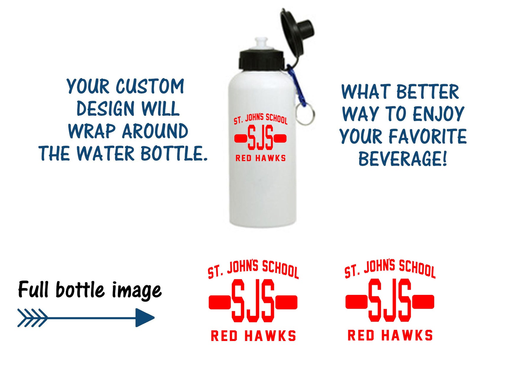St. John's Design 2 Water Bottle