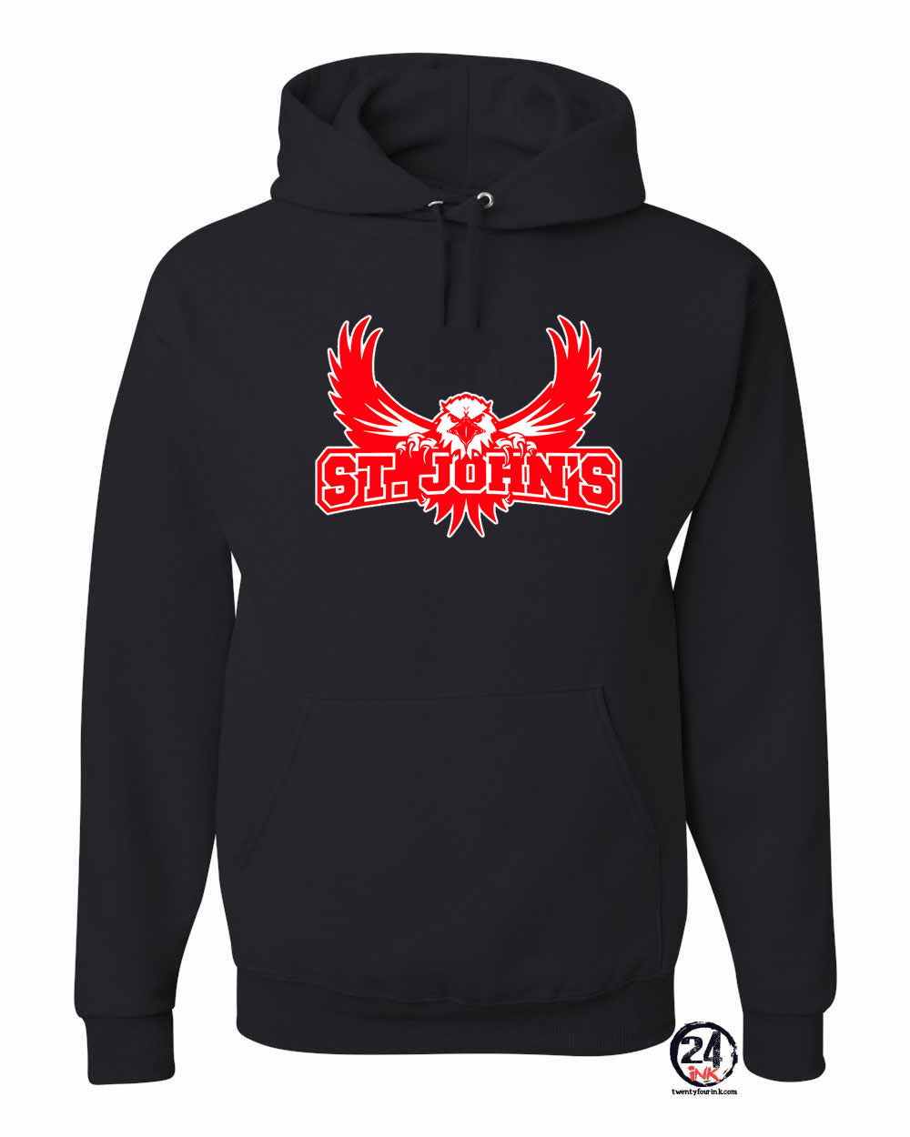 St. John's Design 3 Hooded Sweatshirt