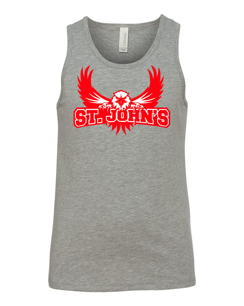 St. John's design 3 Ladies Muscle Tank Top