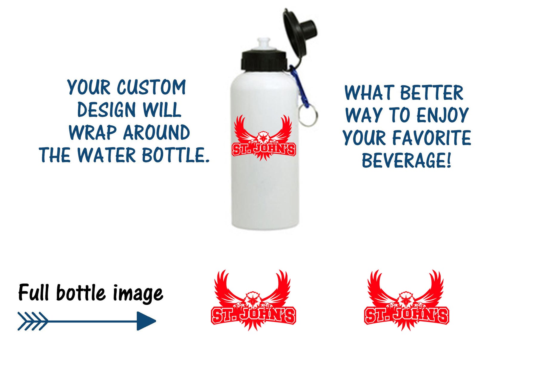 St. John's Design 3 Water Bottle