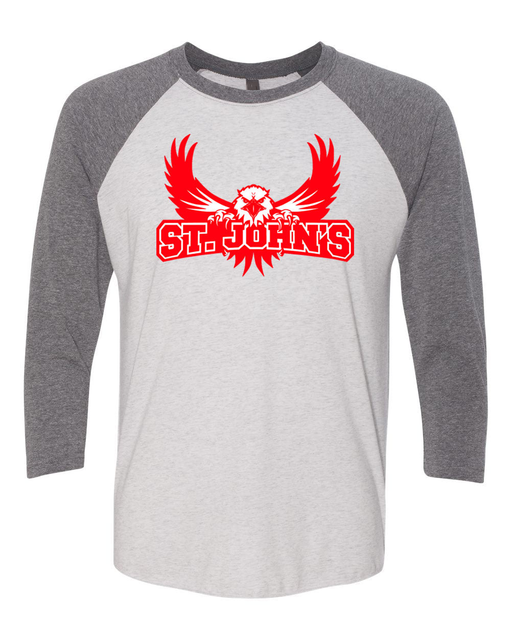St. John's design 3 raglan shirt