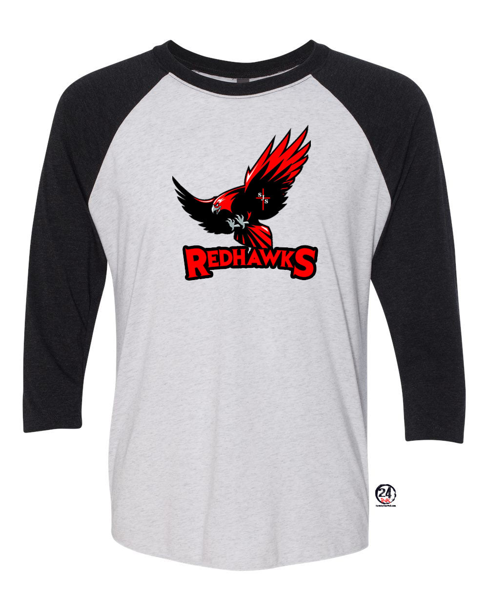 St. John's design 5 raglan shirt
