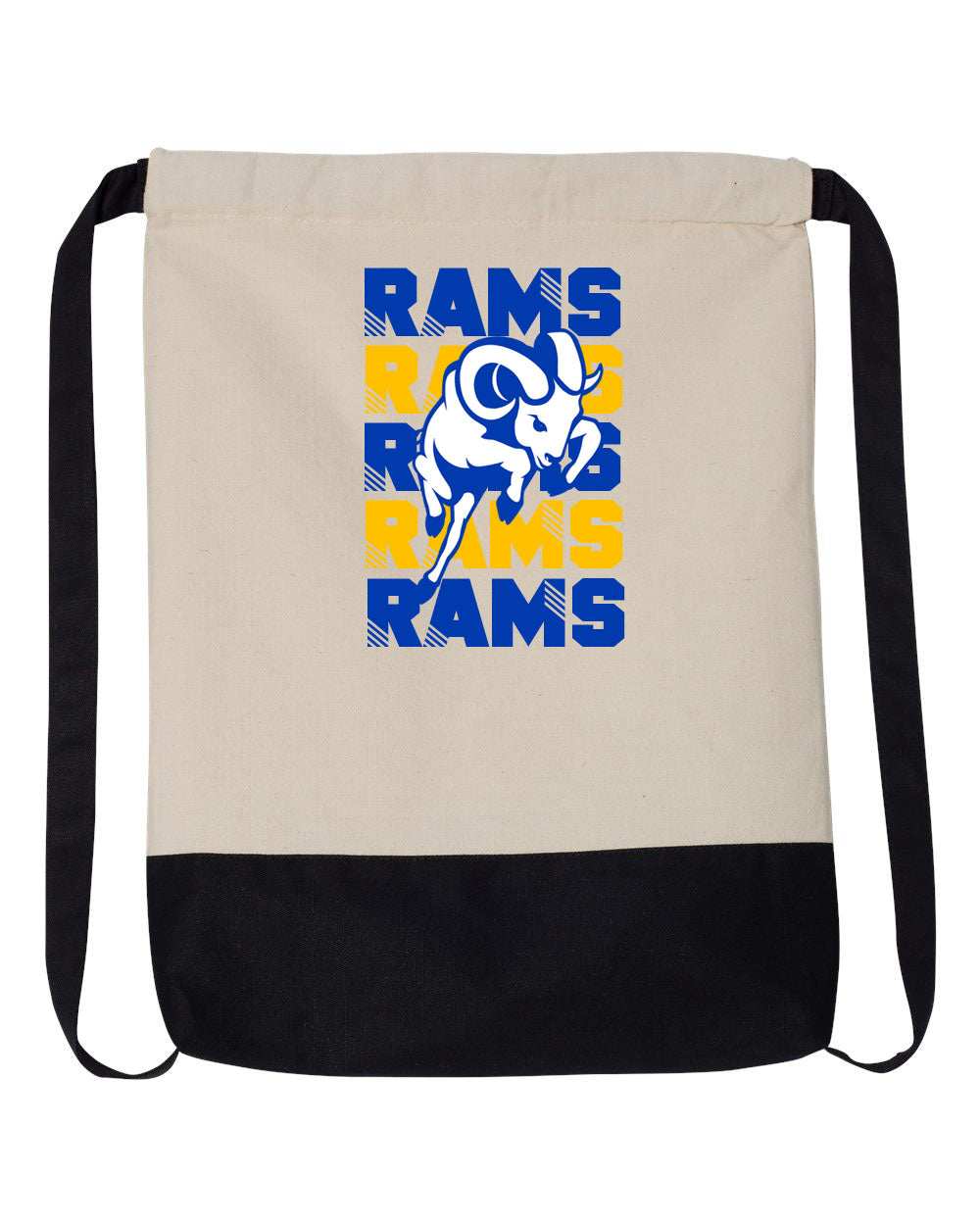 Sussex Middle School design 6 Drawstring Bag