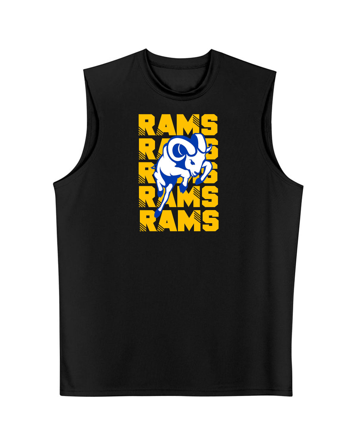 Sussex Middle Design 6 Men's performance Tank Top