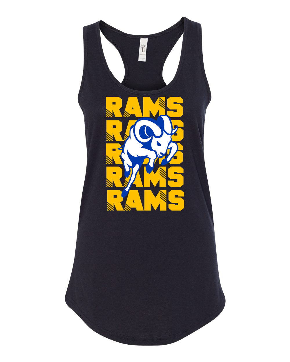 Sussex Middle Design 6 Racerback Tank Top