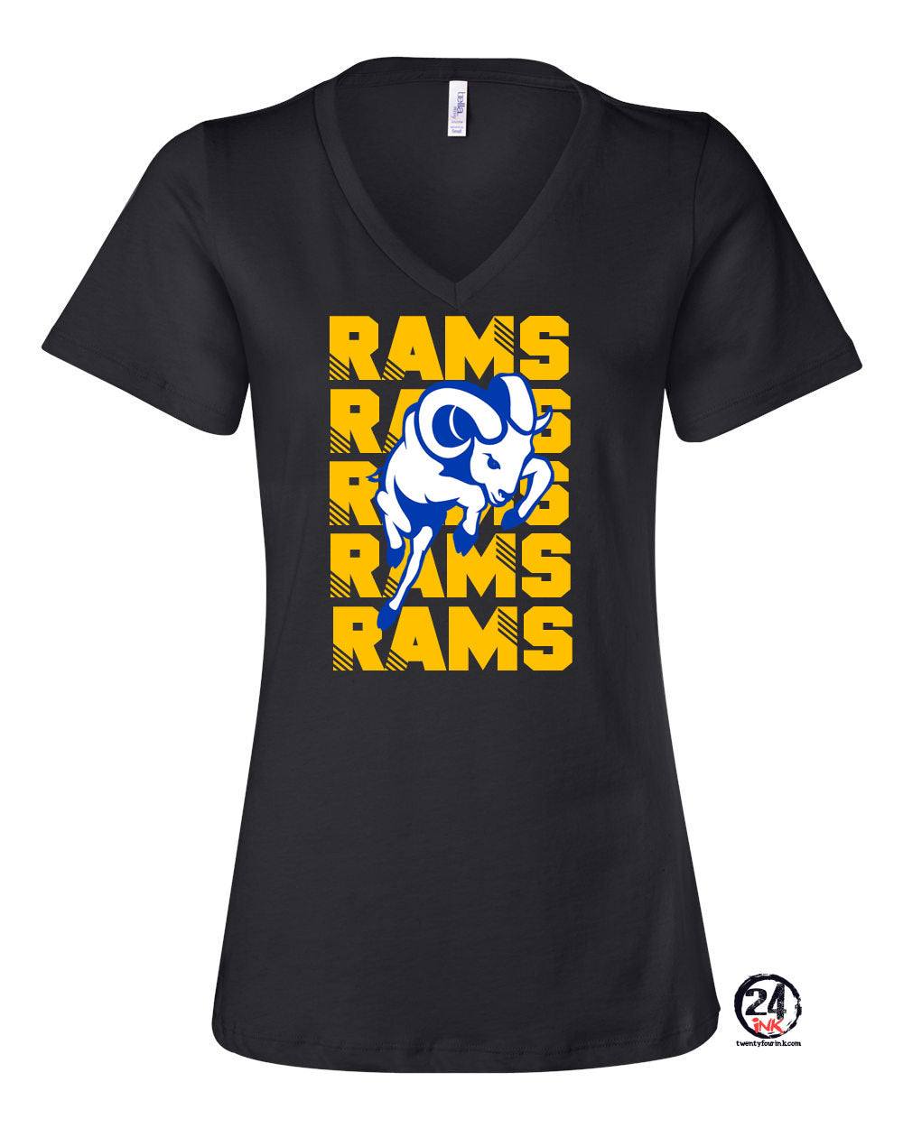 Sussex Middle Design 6 V-neck T-Shirt
