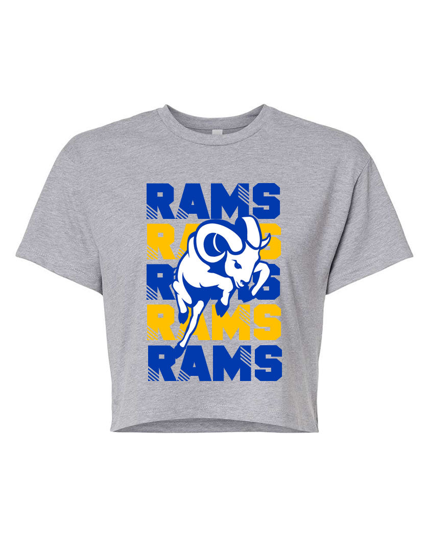 Sussex Middle Design 6 Crop Top