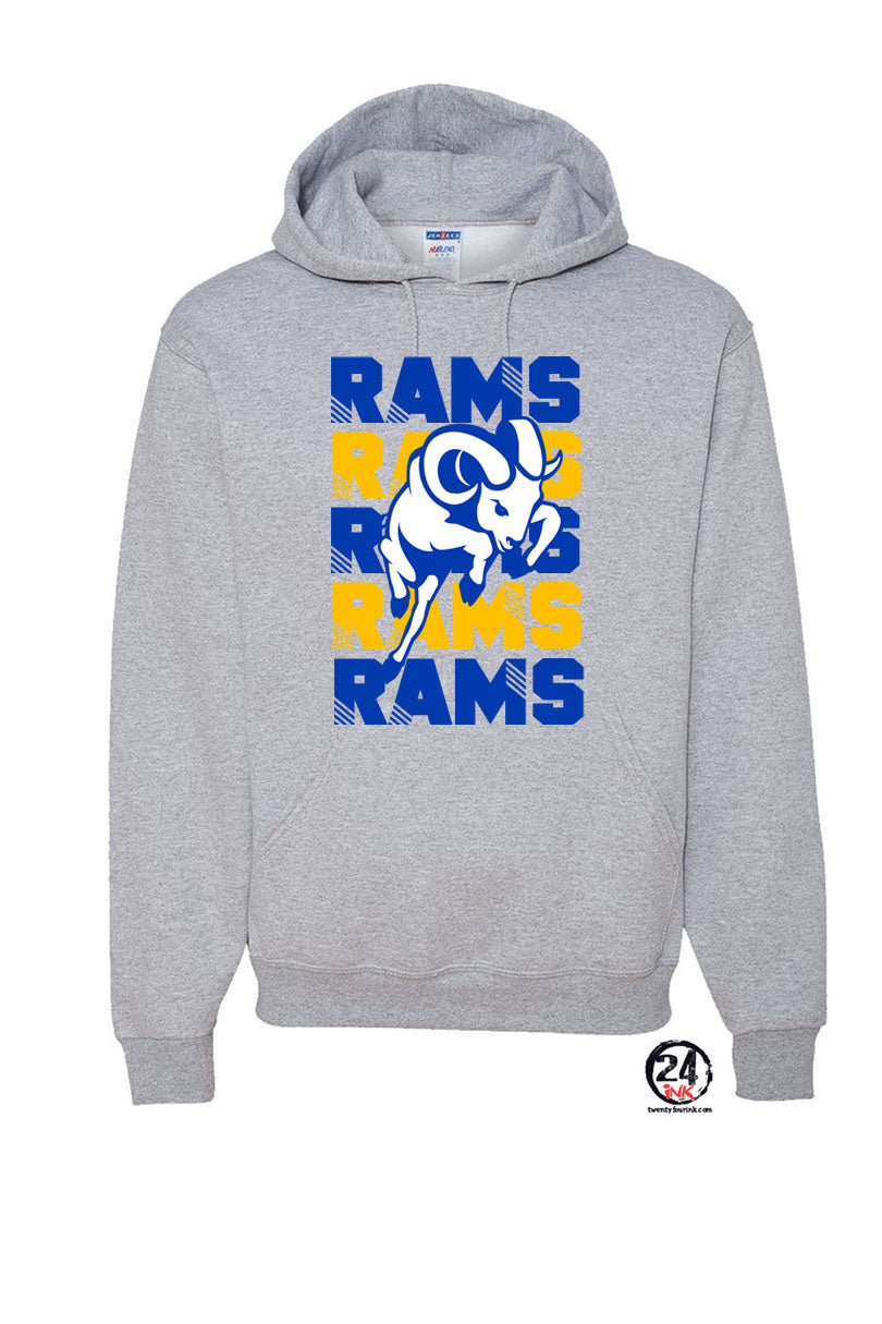 Sussex Middle Design 6 Hooded Sweatshirt