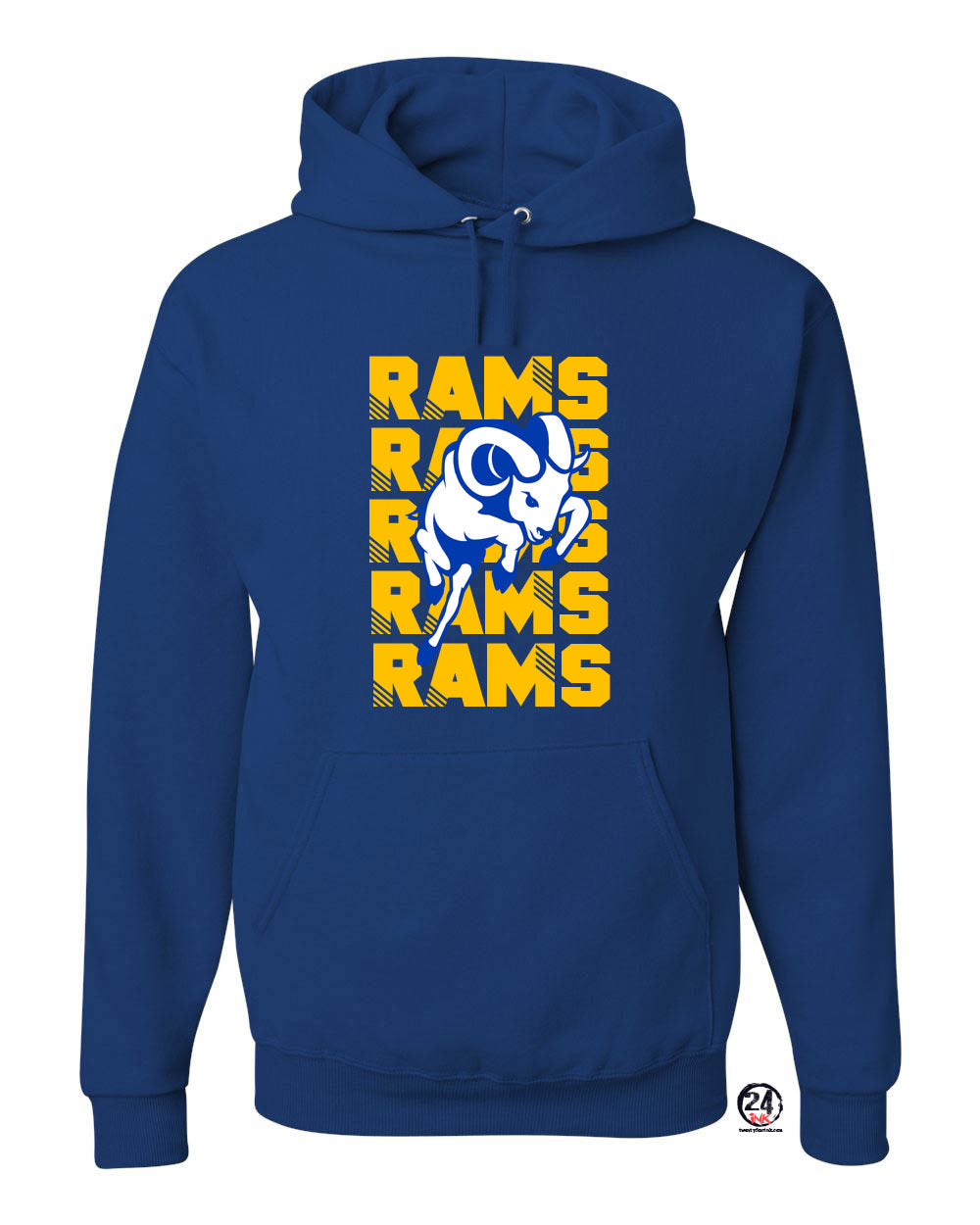 Sussex Middle Design 6 Hooded Sweatshirt