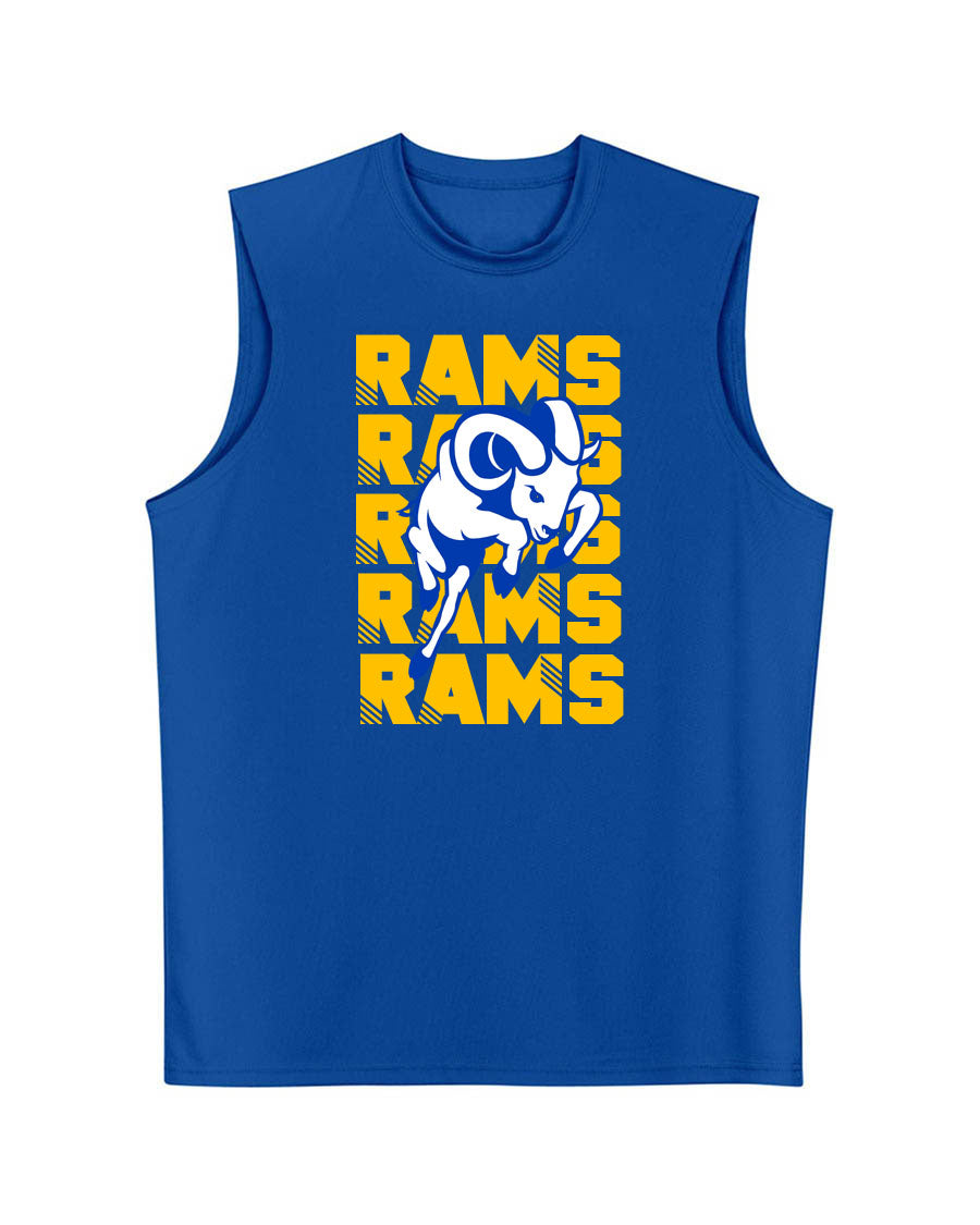 Sussex Middle Design 6 Men's performance Tank Top