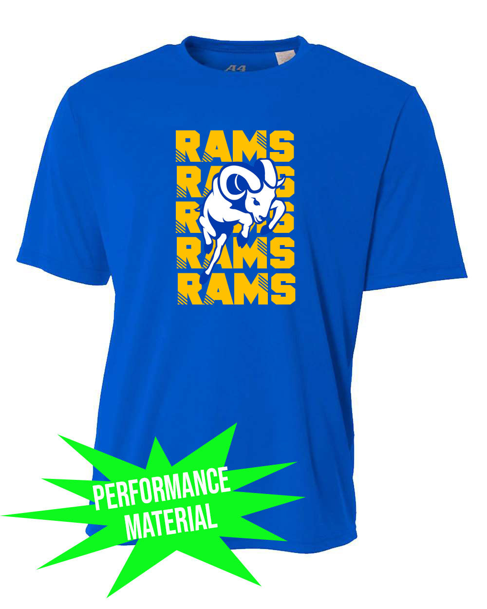 Sussex Middle Performance Material design 6 T-Shirt