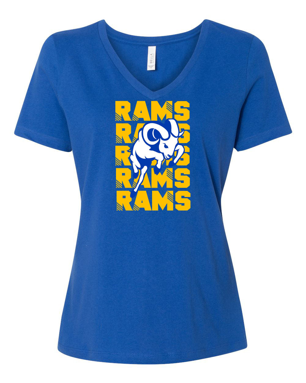 Sussex Middle Design 6 V-neck T-Shirt