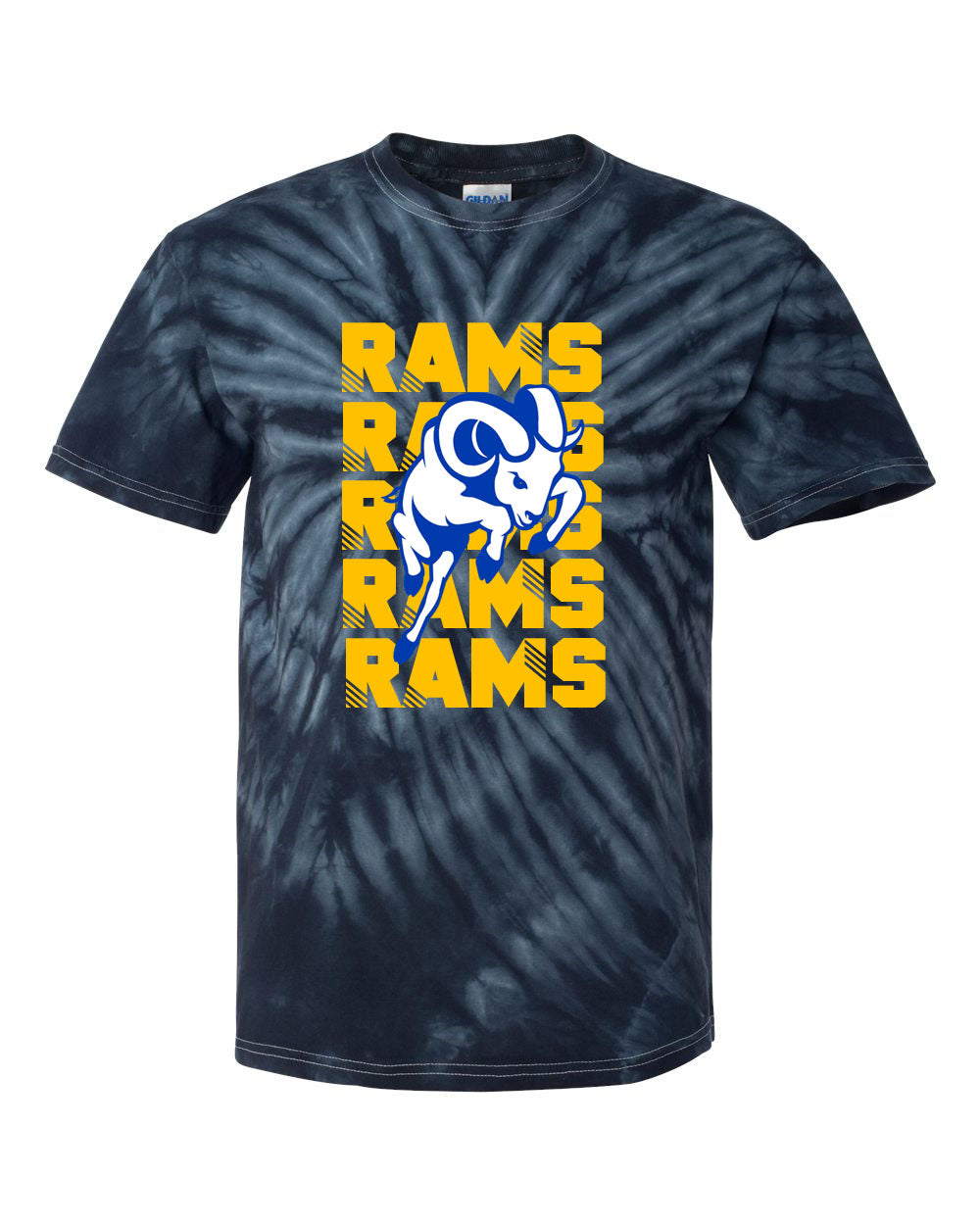 Sussex Middle School Tie Dye t-shirt Design 6